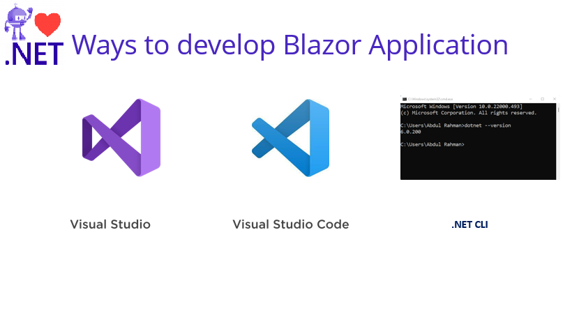 Ways to develop blazor application